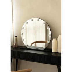 SensaHome Hollywood Spiegel met Verlichting 3 Lichtstanden Verstelbaar< Woonaccessoires