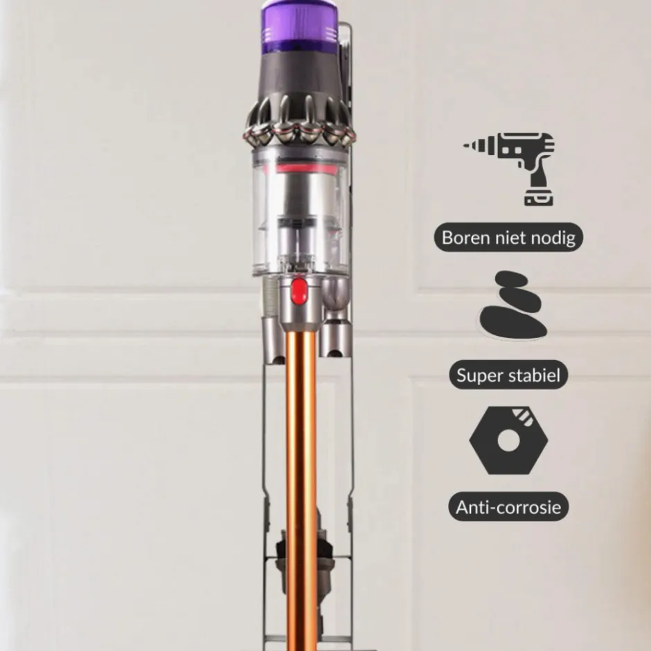 Metalen Stofzuigerstandaard voor Dyson met Accessoirehouder|SensaHome New