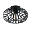SensaHome Plafondlamp Industrieel Plafonnière van Metaal Retro Wire Kooi Design< Verlichting