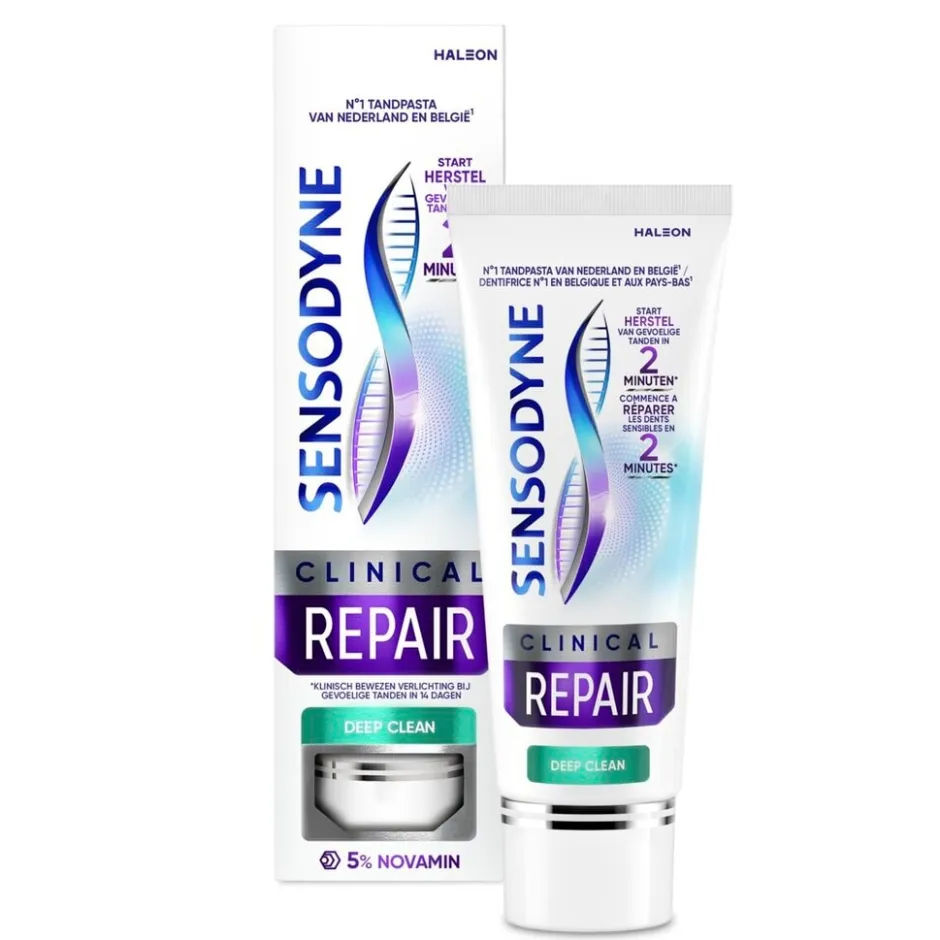 Clinical Repair Deep Clean Tandpasta|Sensodyne Outlet