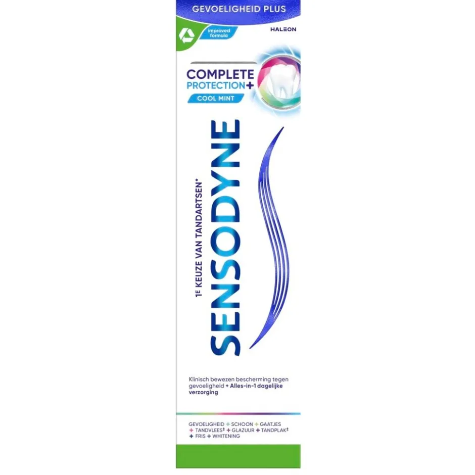 Complete Protection+ Cool Mint Tandpasta|Sensodyne Hot