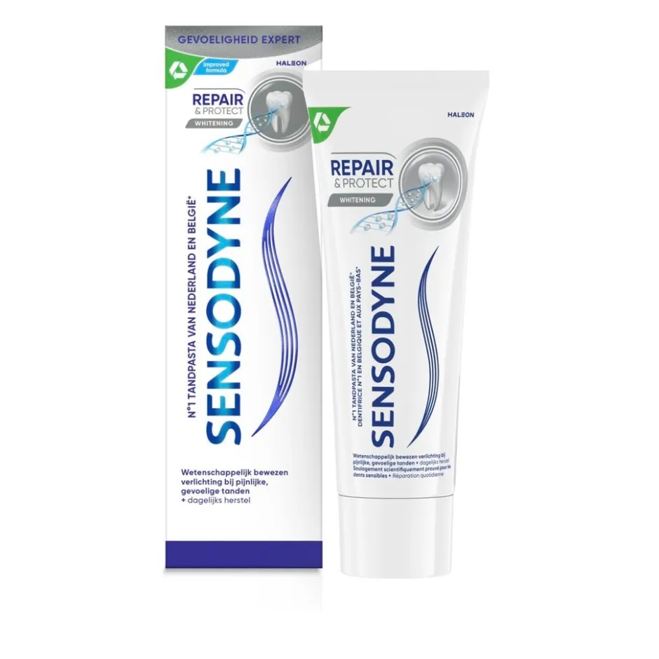 Sensodyne Repair & Protect Whitening Tandpasta< Tandpasta