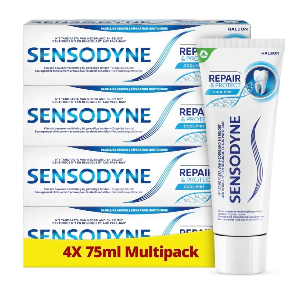 Repair & Protect Cool Mint Tandpasta|Sensodyne Outlet