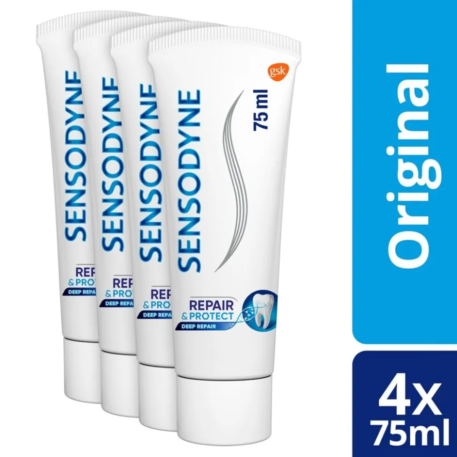 Repair & Protect Cool Mint Tandpasta|Sensodyne Outlet