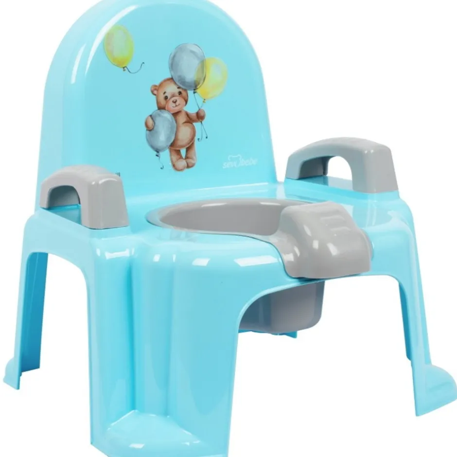 Chair Blauw Potje|Sevibaby Clearance