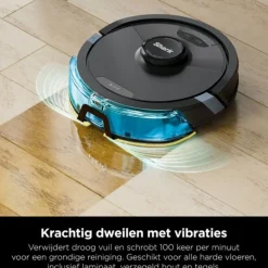 Shark 2-in-1 Robotstofzuiger met Dweilfunctie en Laadstation RV2620WDEU< Stofzuigers