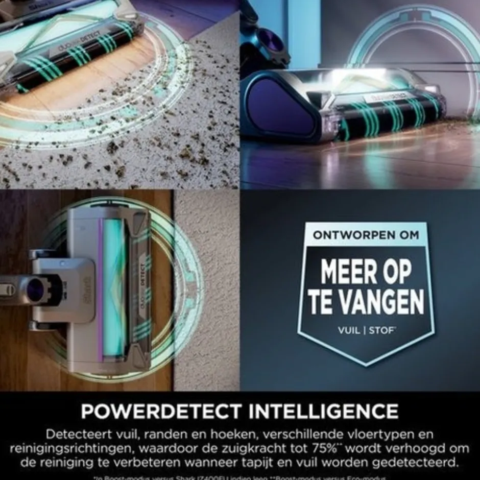 PowerDetect Draadloze Steelstofzuiger IP1251EUT|Shark Best