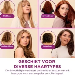 Shark SmoothStyle Föhnborstel met Opbergetui HT212EU< Haarstylers