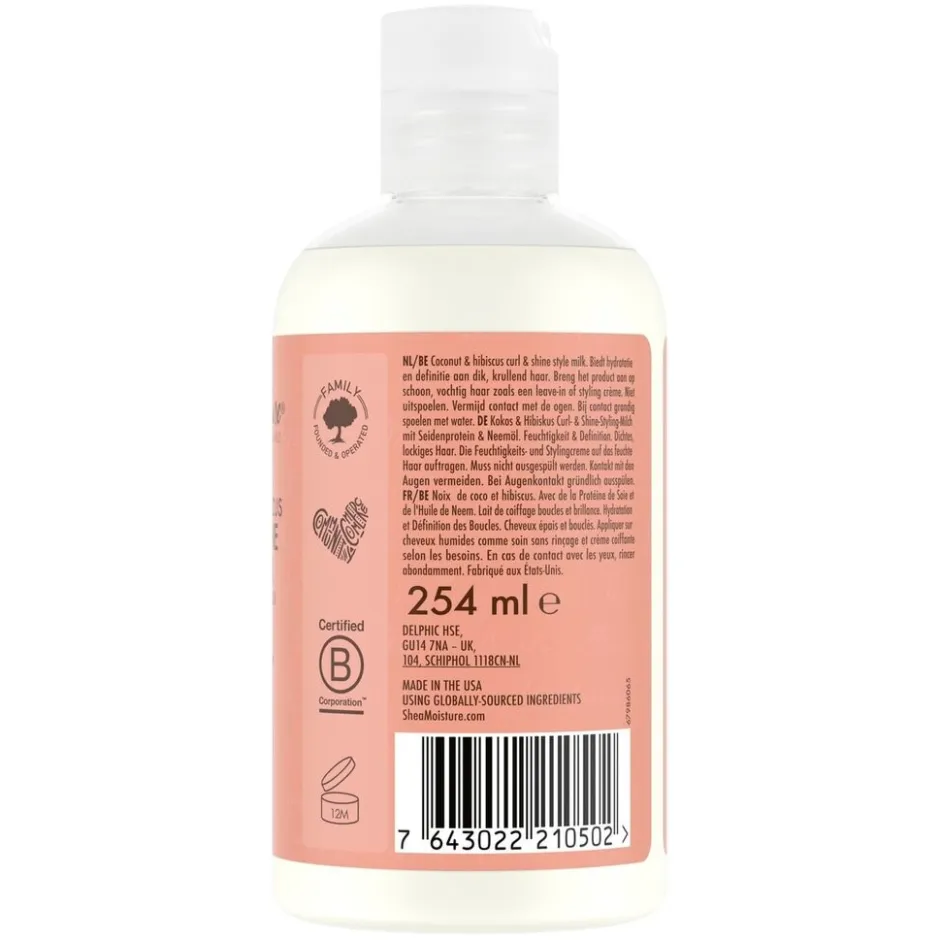 SheaMoisture Curl & Shine Style Milk< Haarcrème