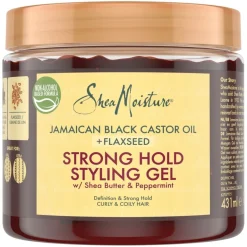 SheaMoisture Jamaican Black Castor Oil + Flaxseed Strong Hold Styling Gel< Haargel