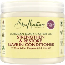 SheaMoisture Jamaican Black Castor Oil Strengthen & Restore Leave-In Conditioner< Leave-In Conditioner|Conditioner