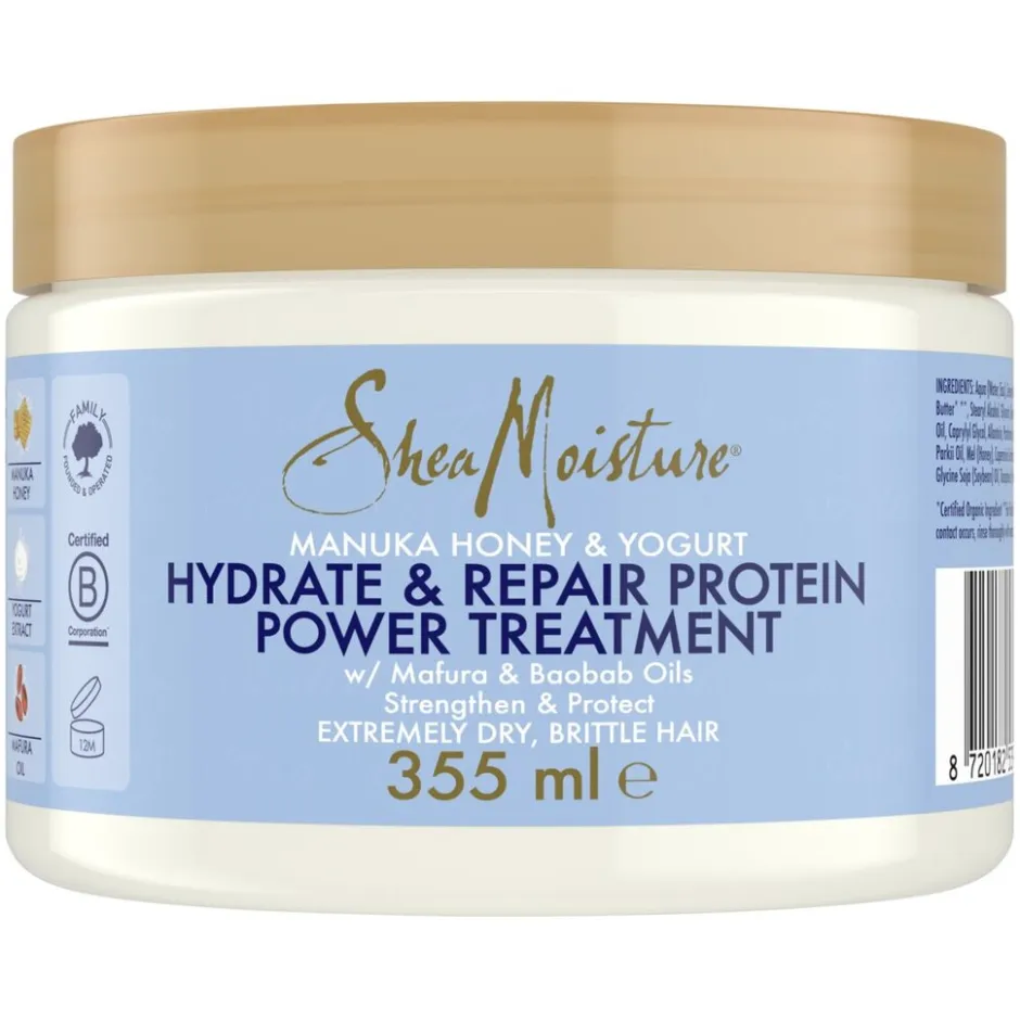 SheaMoisture Power Treatment Haarbehandeling< Haarmasker|Haartreatment