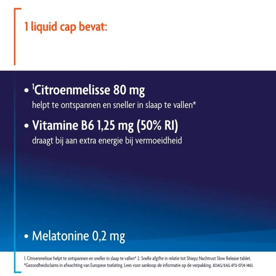 Shiepz In Slaap Vallen Liquid Caps< Rust En Ontspanning
