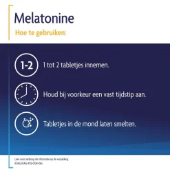Melatonine Original 0,1mg Smelttabletten|Shiepz Best
