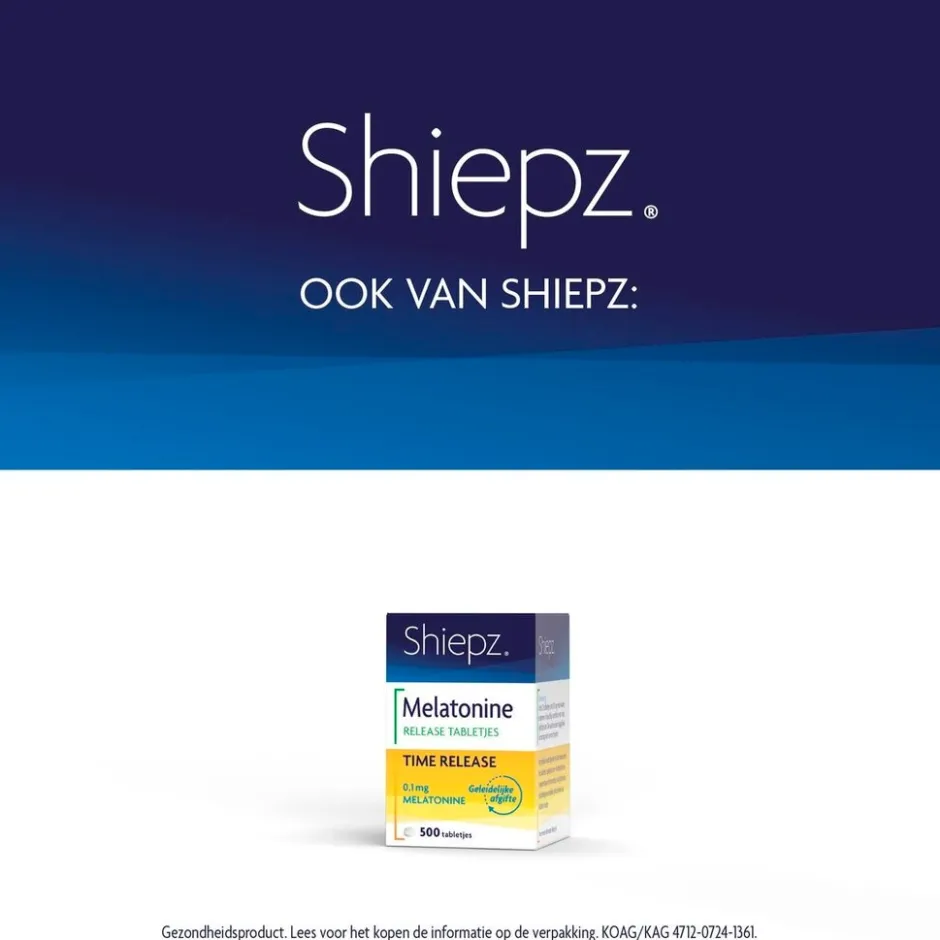 Melatonine Original 0,1mg Smelttabletten|Shiepz Best