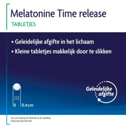 Shiepz Melatonine Time Release 0,1mg Tabletten< Melatonine
