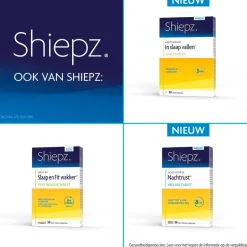 Shiepz Nachtrust 3 in 1 Hooggedoseerd Liquid Capsules< Rust En Ontspanning