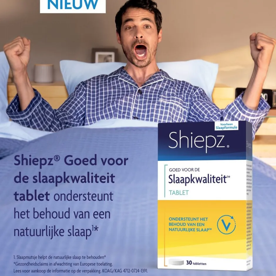 Shiepz Slaap Formule Tabletten< Rust En Ontspanning