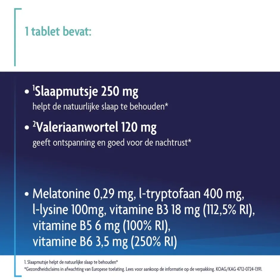 Shiepz Slaap Formule Tabletten< Rust En Ontspanning