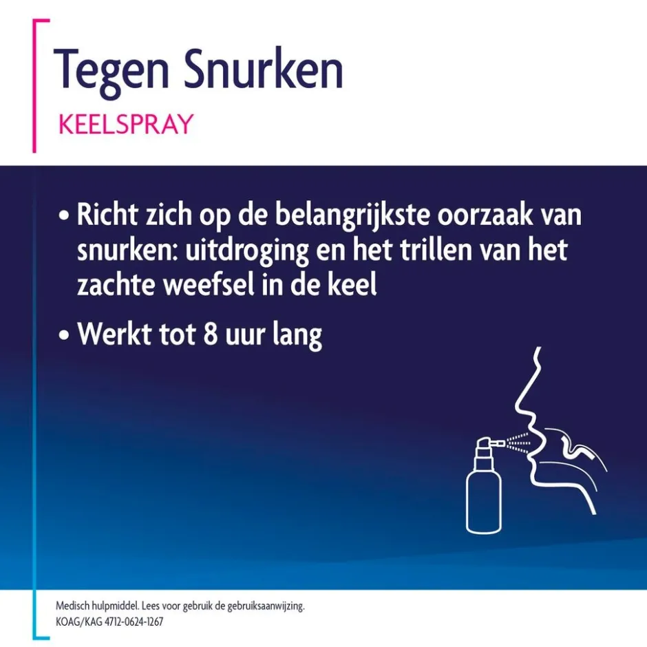 Shiepz Tegen Snurken Keelspray< Snurken