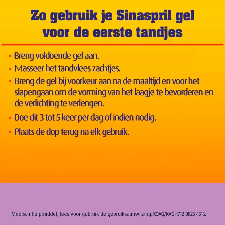 Gel Voor Eerste Tandjes|Sinaspril Best
