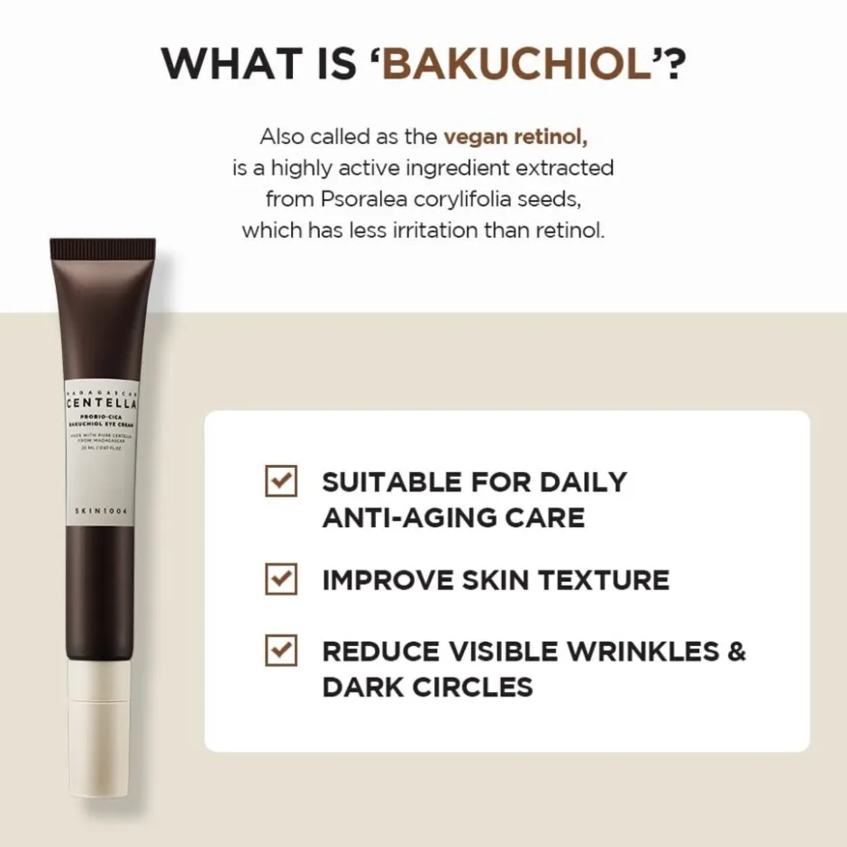 Madagascar Centella Probio-Cica Bakuchiol Eye Cream 20ml*2ea|SKIN1004 Hot
