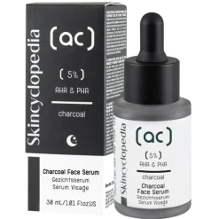 5% AHA & PHA Charcoal Gezichtsserum|SKINCYCLOPEDIA Discount