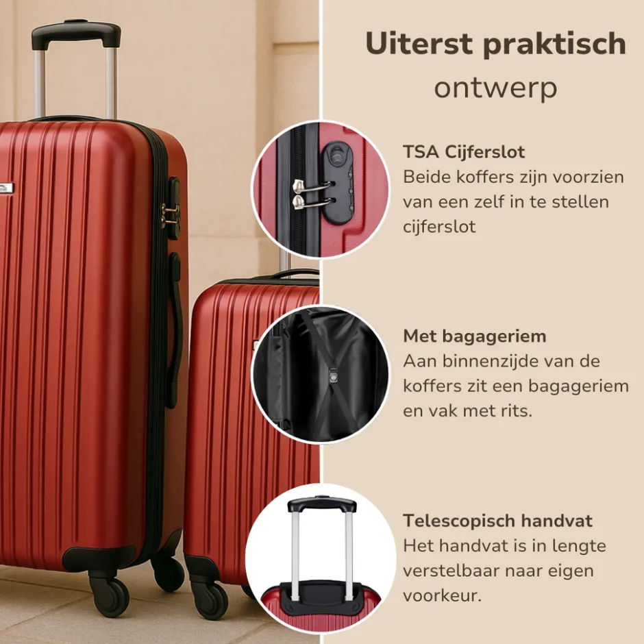 Slazenger Kofferset MESKO6210/006< Buiten En Vrije Tijd