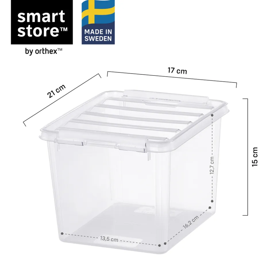 SmartStore Set van 10 Stevige Opbergbox Classic 3L< Opbergen