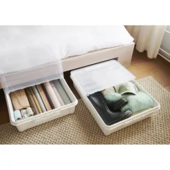 Set van 2 Stevige Opbergbox Bedroller 60L|SmartStore