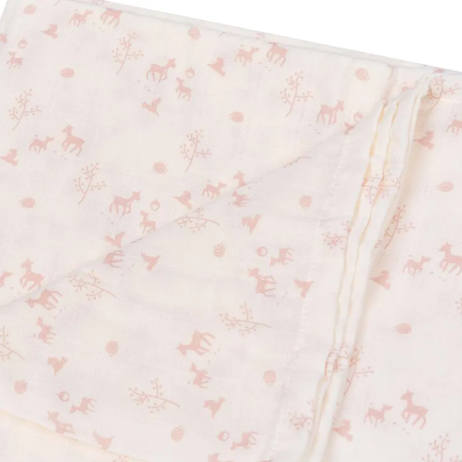 Snoozebaby Blush Springtime Hydrofiele Doek XL< Hydrofiele Doeken