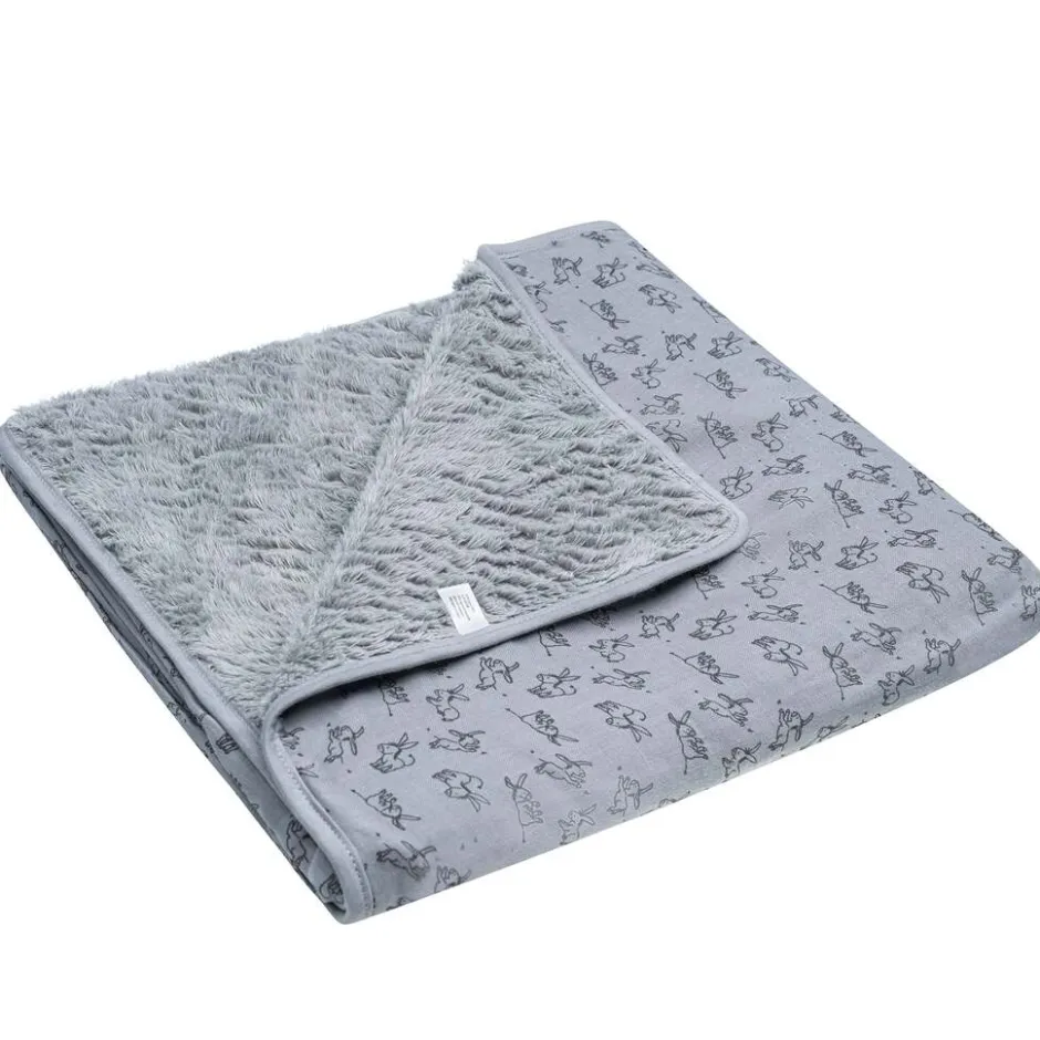 Cloudy Grey Wiegdeken|Snoozebaby Sale