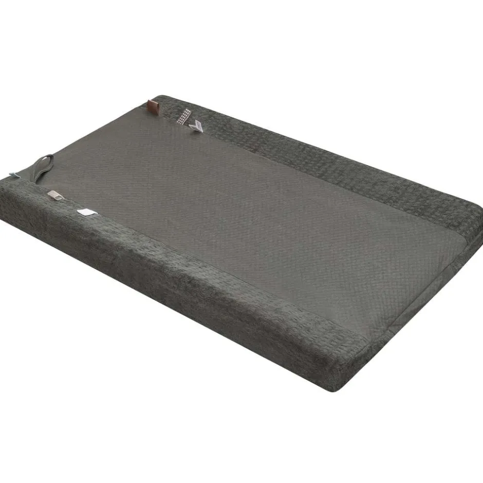 Snoozebaby Dark Green Aankleedkussenhoes< Aankleedkussenhoezen