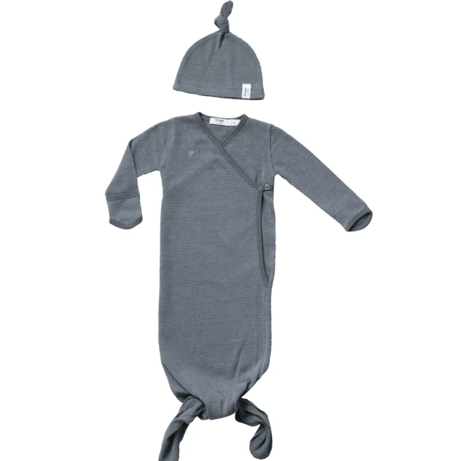 Snoozebaby Storm Grey Newborn Slaapzak 0-3 mnd< Babyslaapzakken