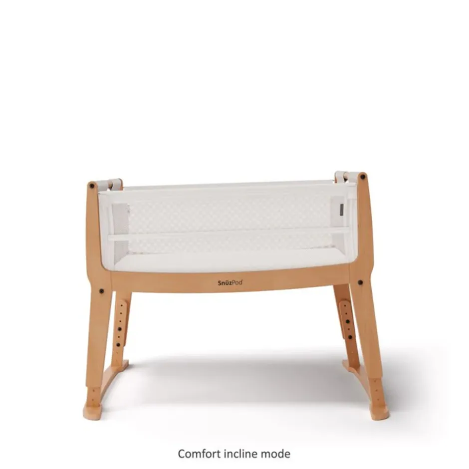 SnuzPod Studio Bedside Wieg Stockholm Natural|Snüz Online