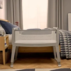 Snüz SnuzPod Studio Bedside Wieg Oslo Grey< Wiegen
