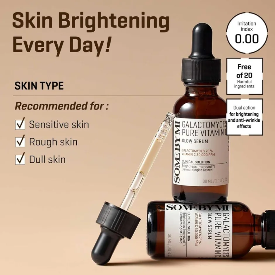 SOMEBYMI SOME BY MI Galactomyces Pure Vitamin C Glow Serum< Korean Skincare|Serum