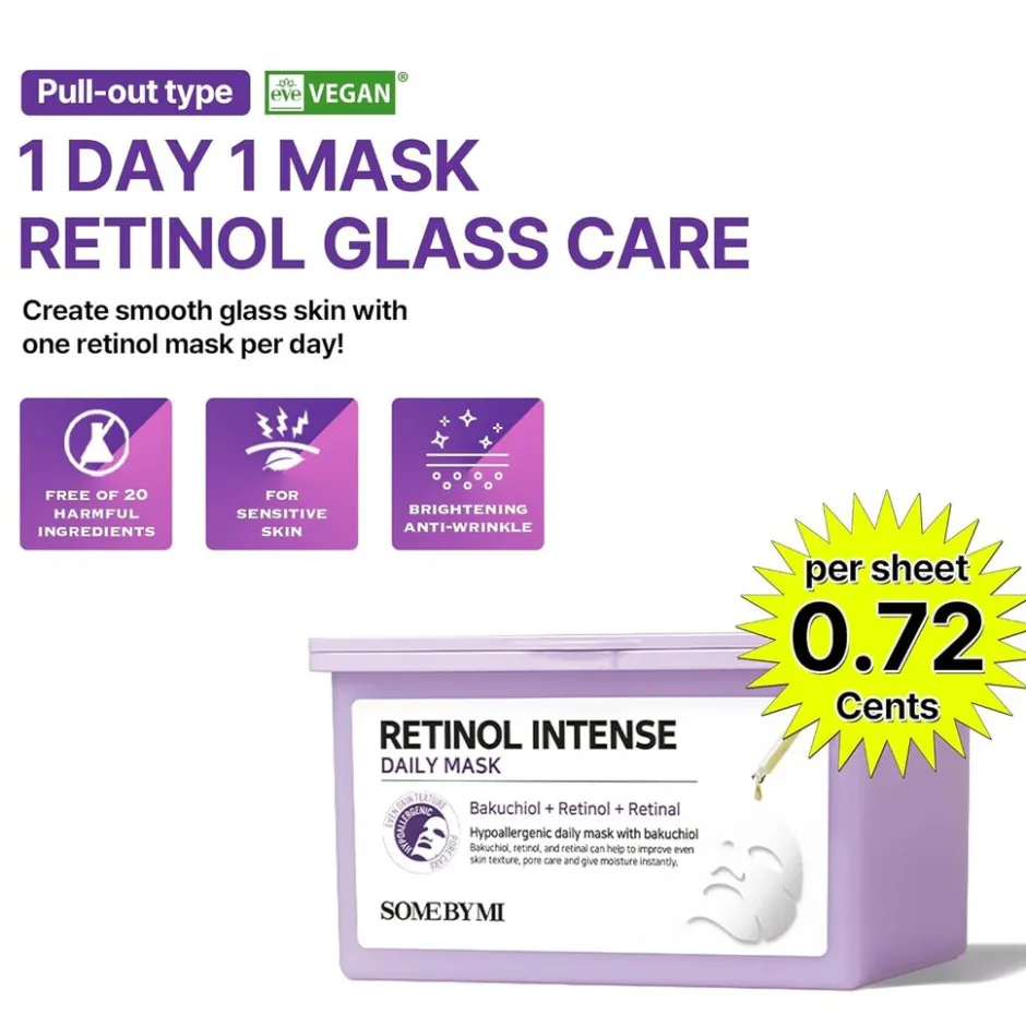 SOME BY MI Retinol Intense Daily Mask|SOMEBYMI Best
