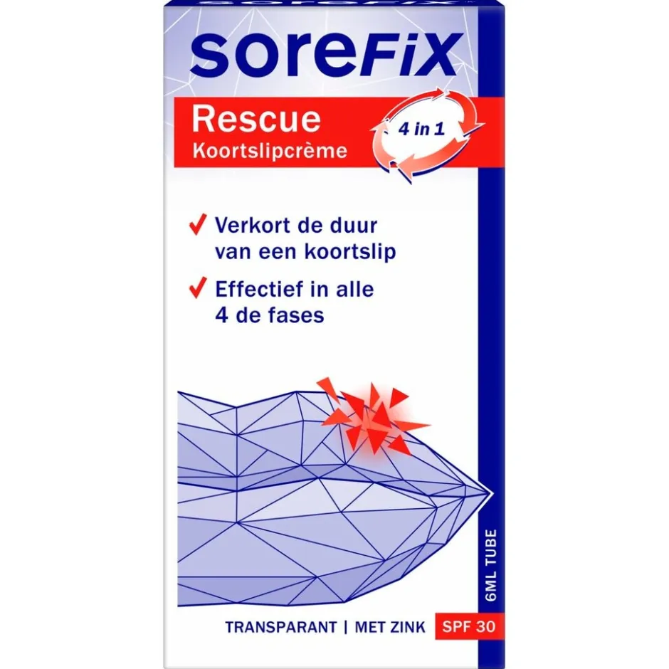 Sorefix Rescue Koortslipcrème< Oor En Mond
