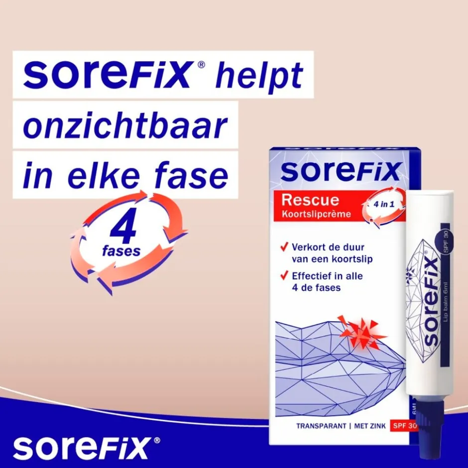 Sorefix Rescue Koortslipcrème< Oor En Mond