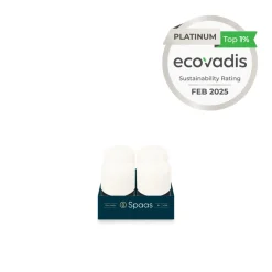 Geurloze Stompkaars Wit 50/80mm 18u 4 x 4 Stuks|Spaas New