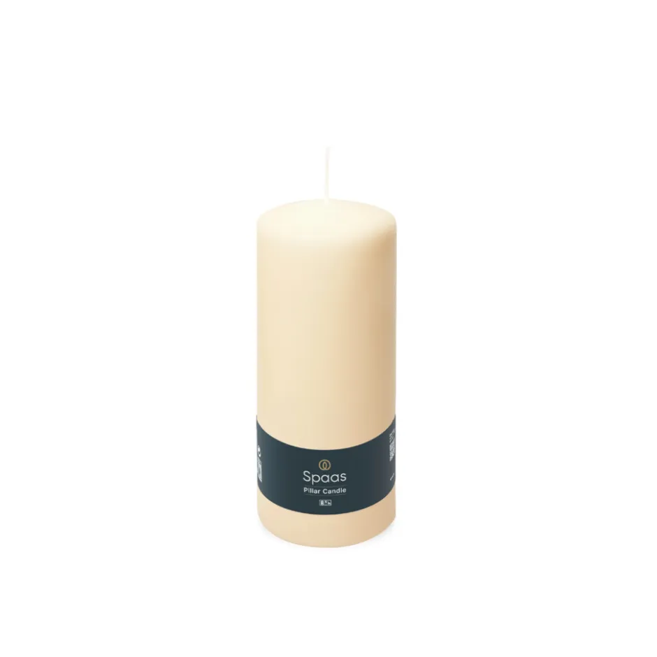 Spaas Geurloze Stompkaars Ivoor 60/150mm 45u 2 x 4 Stuks< Woonaccessoires