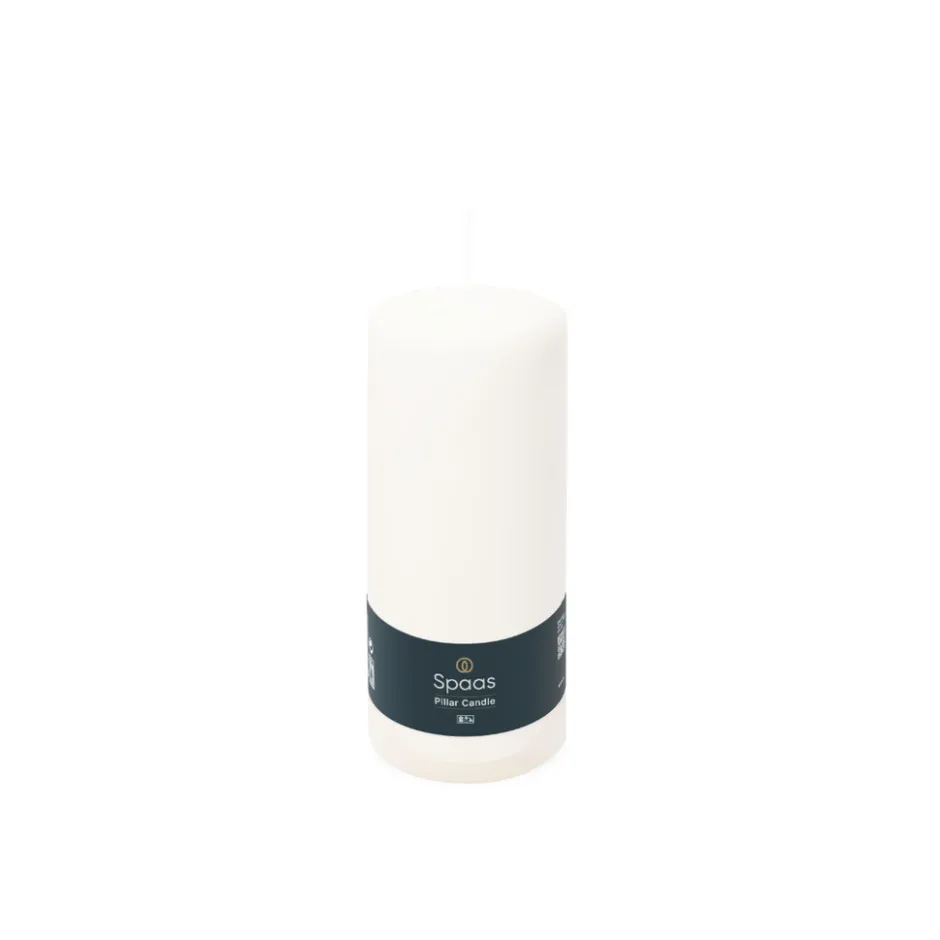 Geurloze Stompkaars Wit 60/150mm 45u 2 x 4 Stuks|Spaas Discount