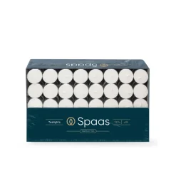 Spaas Theelichten Wit 6u Ø3,9cm 2 x 120 Stuks Grootverpakking< Woonaccessoires