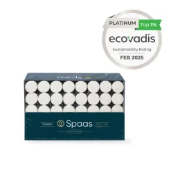 Spaas Theelichten Wit 6u Ø3,9cm 2 x 120 Stuks Grootverpakking< Woonaccessoires