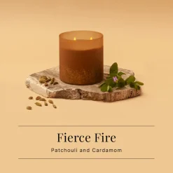 Spaas WinterGlow Geurkaarsen Fierce Fire Patchouli & Kardemom Kaarsenset< Woonaccessoires