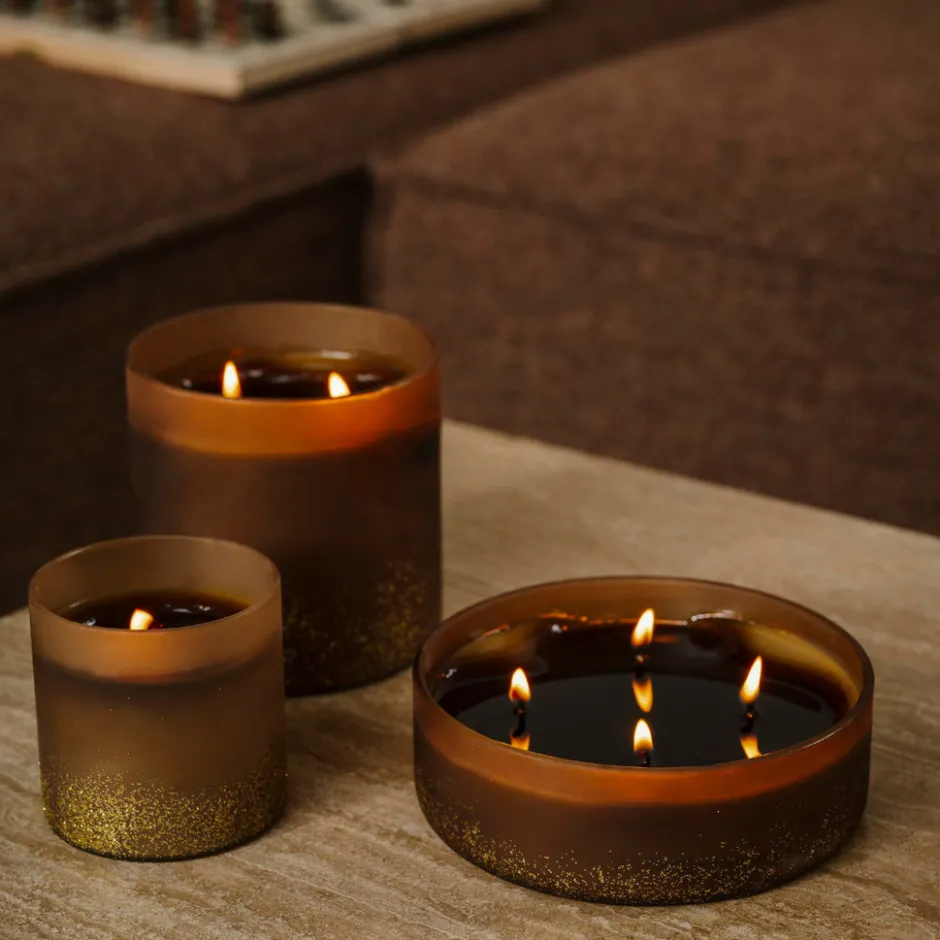 Spaas WinterGlow Geurkaarsen Fierce Fire Patchouli & Kardemom Kaarsenset< Woonaccessoires