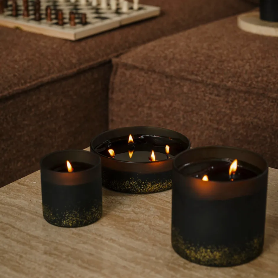 WinterGlow Geurkaarsen Snuggling Snow Dennennaalden & Eucalyptus Kaarsenset|Spaas Outlet