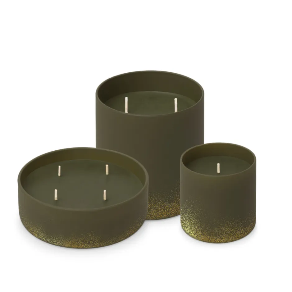 WinterGlow Geurkaarsen Snuggling Snow Dennennaalden & Eucalyptus Kaarsenset|Spaas Outlet