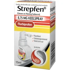 Strepfen Flurbiprofen Keelspray< Luchtwegen